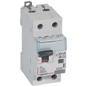 ДТЗ комбинирана DX3 1P+N 25A крива C 30mA тип A 6kA 2 модула Legrand