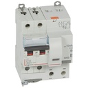 ДТЗ комбинирана DX3 2P 16A крива C 10mA тип AC 6kA 4 модула Legrand