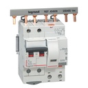 ДТЗ комбинирана DX3 2P 10A крива C 30mA тип AC 6kA 4 модула Legrand