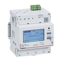 Трифазен електромер за ИНДИРЕКТНО мерене на ел. енергия EMDX3, Modbus, 2 тарифи, за DIN монтаж 4 мод, MID Legrand