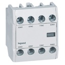Блок помощни контакти CTX3 2NO-2NC челен монтаж Legrand