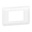 Лицева рамка 3 модула цвят бял Mosaic NEW Legrand