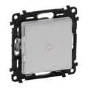 Бутон NO/NC с подсветка 12V и цветен етикет Valena Life Legrand