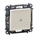 Бутон NO/NC с подсветка цвят крем Valena Life Legrand