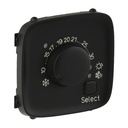 Лицев панел за термостат 752*33 цвят Черен Valena Allure Legrand