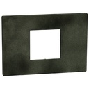 Рамка 2 модула за монтаж върху конзола 3 модула цвят Зелен меланж (Dark Green) Light Now Bticino
