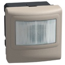 Датчик за движение PIR, 170°, обхват 8m @ h=1.2 модула, LED ≤ 100W, без неутрала, 2 модула цвят Камък Light Now Bticino