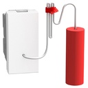 Бутон с шнур 1 модул 10А, цвят Бял Light Now Bticino