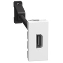 Розетка HDMI с кабел 15см 1 модул цвят Бял Light Now Bticino